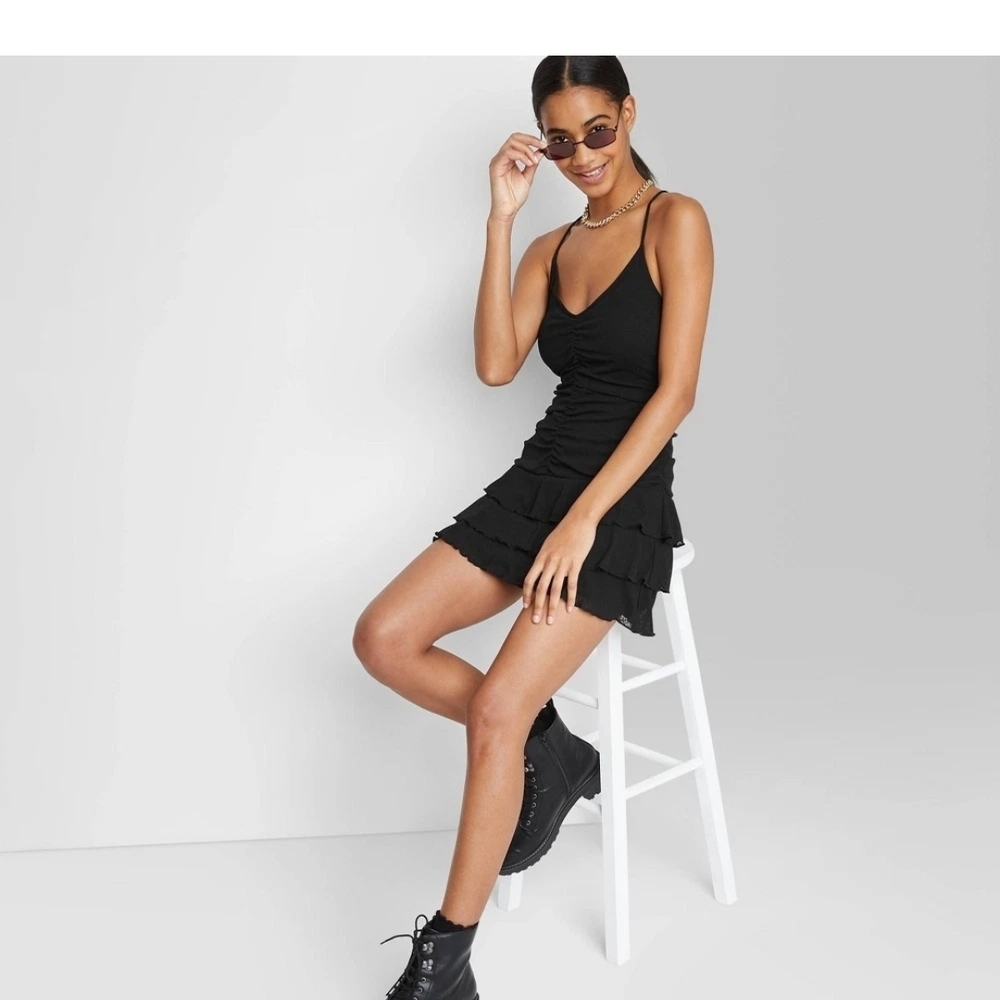 Wild Fable Black Mini Dress
